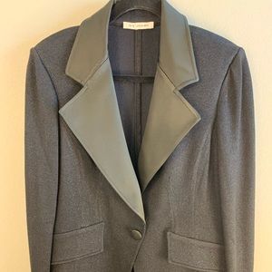 St. John knit tuxedo blazer